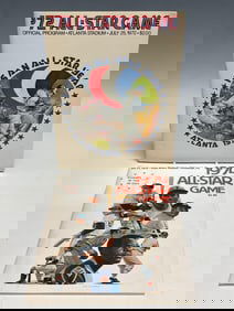 1972 and 1974 Baseball All-Star Game Programs