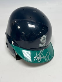 Ken Griffey Jr. Signed Seattle Mariners Mini Helmet UDA JSA