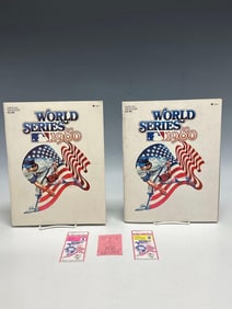 1980 World Series Programs and Ticket Stubs Philadelphia Phillies
