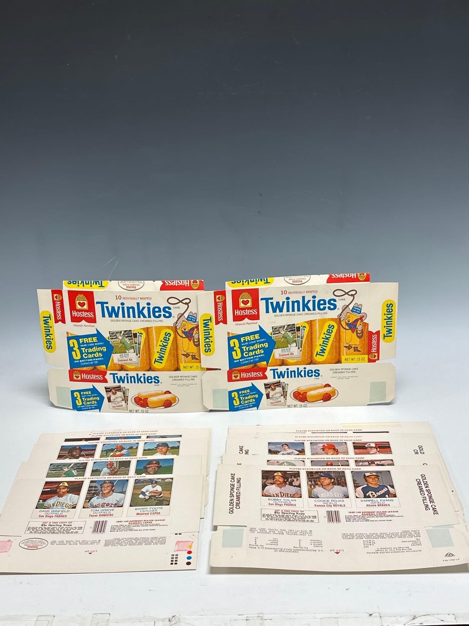 1975 Hostess Twinkies Full Box Side Card Panels #1-57 WOW! (1 of 17)
