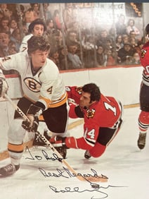 Bobby Orr Signed and Inscribed Photo Boston Bruins JSA