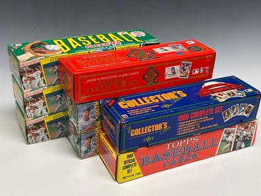 Group of Sets Including 1989 Upper Deck Baseball with Ken Griffey Jr. Rookie