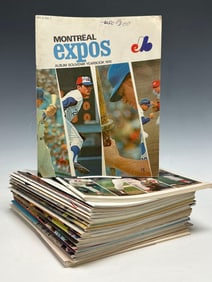 1970's Baseball Program and Yearbook Collection