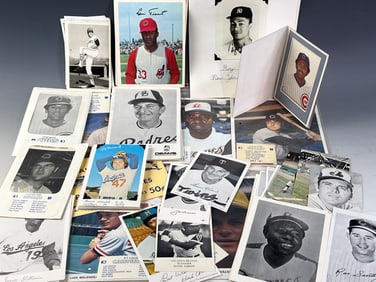 Baseball Team Issued Photo and Publication Collection
