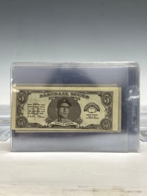 1962 Topps Baseball Bucks with Mickey Mantle , Berra, Banks, Kaline - (33) Total