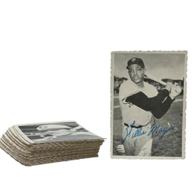 1969 Topps Deckle Edge Complete Set 1-33 - Brooks, Mays, Clemente, Rose