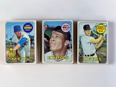 1969 Topps Baseball Common Cards (120)+ - Range #13 - #161
