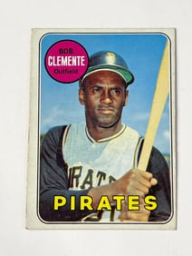 1969 Topps #50 Roberto Clemente Pittsburgh Pirates
