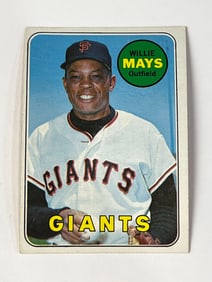 1969 Topps #190 Willie Mays San Francisco Giants