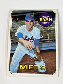 1969 Topps #533 Nolan Ryan New York Mets