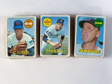 1969 Topps Common Baseball Cards (140)+ - Range #170 - #349