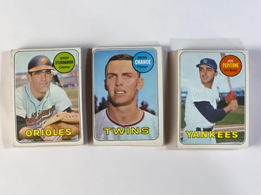 1969 Topps High Number Cards (65)+ - Range #589 - 664