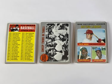 1970 Topps Leaders, World Series, Playoffs and Checklist Cards