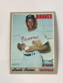 1970 Topps #500 Hank Aaron Atlanta Braves