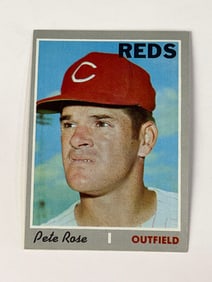 1970 Topps #580 Pete Rose Cincinnati Reds