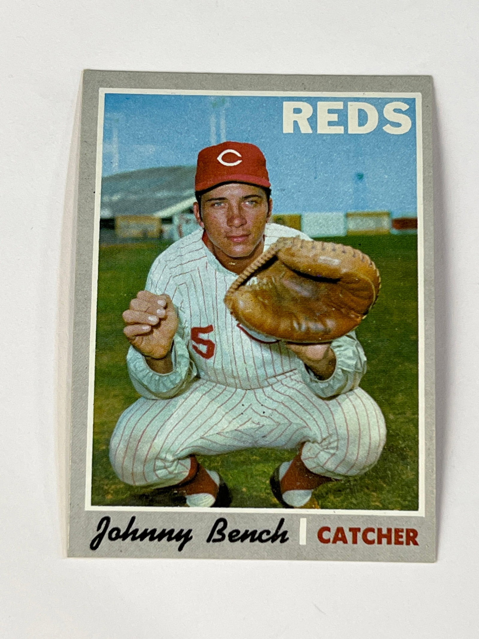1970 Topps #660 Johnny Bench Cincinnati Reds (1 of 12)
