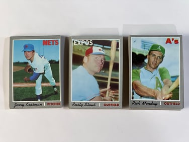 1970 Topps Mid High Number Common Cards (75)