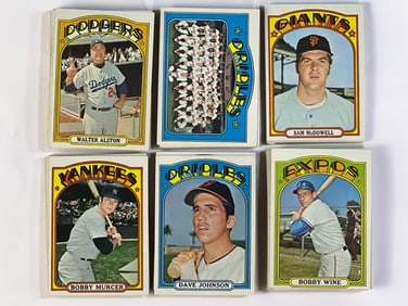 1972 Topps High Number Common Cards (120) - Range 657-785