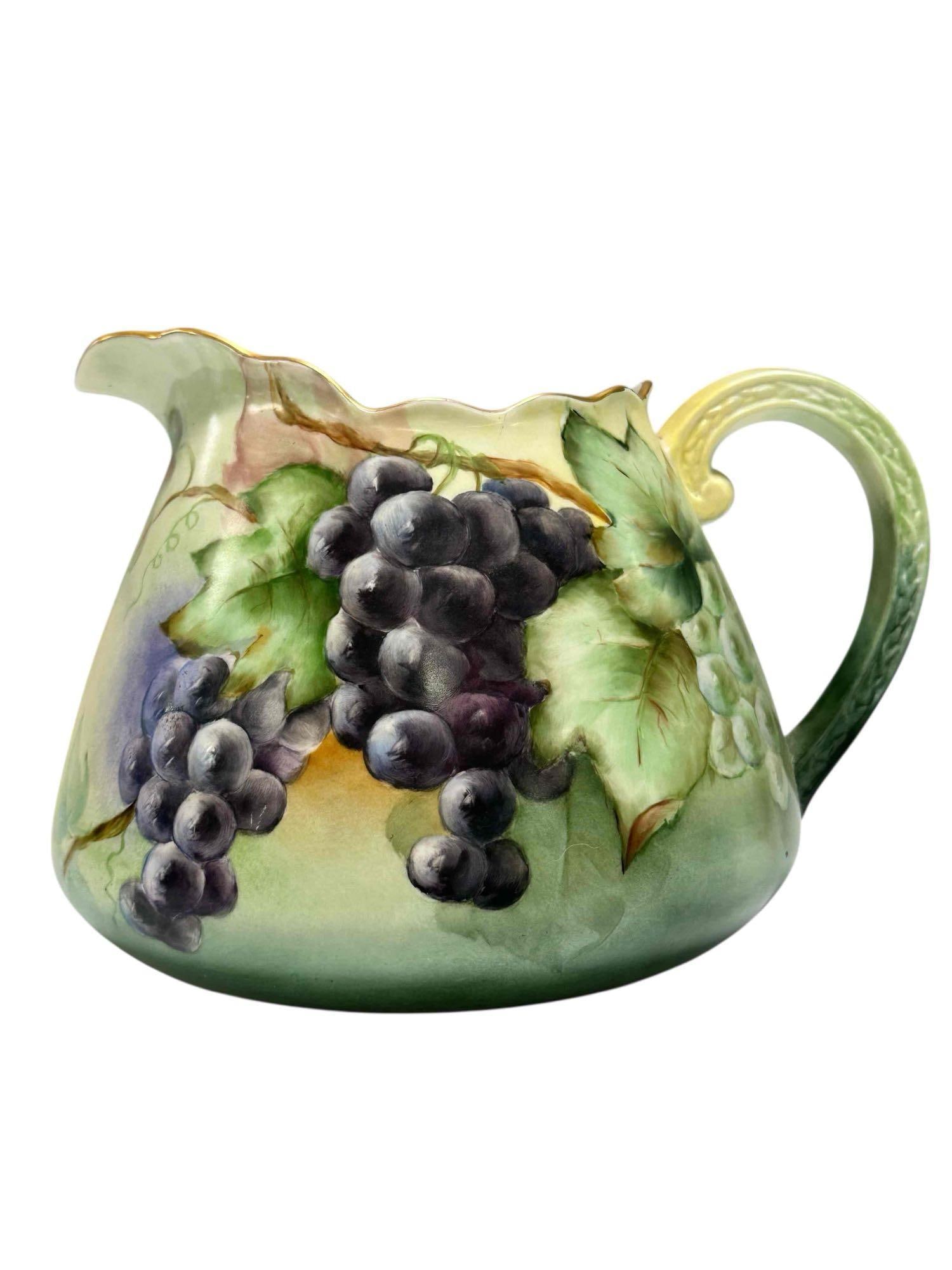 Belleek Willets Artist Signed Pitcher - E Kleeka (1 of 17)