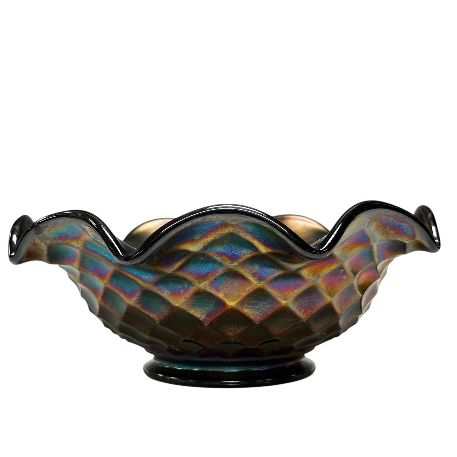 Frank m Fenton Carnival Art Glass Bowl (1 of 16)