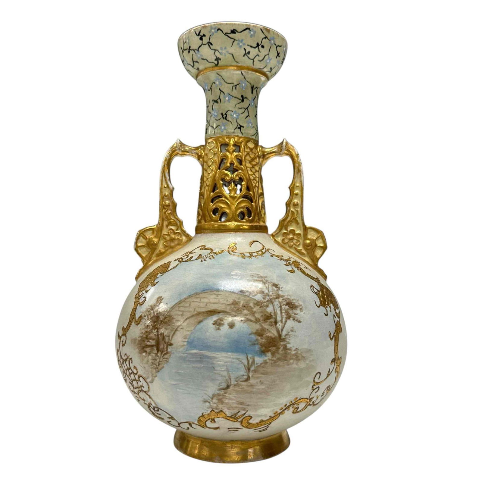 19th Century - Austrian Turn Teplitz Vase (1 of 19)