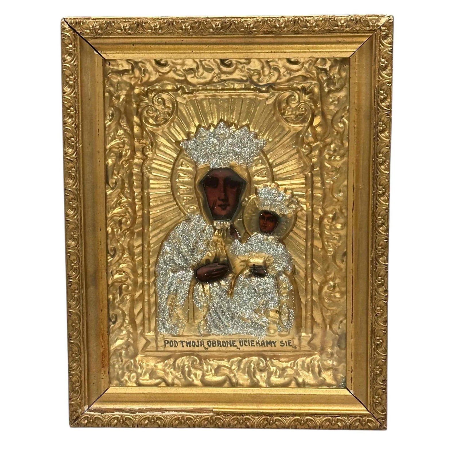 A Religious Polish Icon of Virgin Mary (1 of 14)