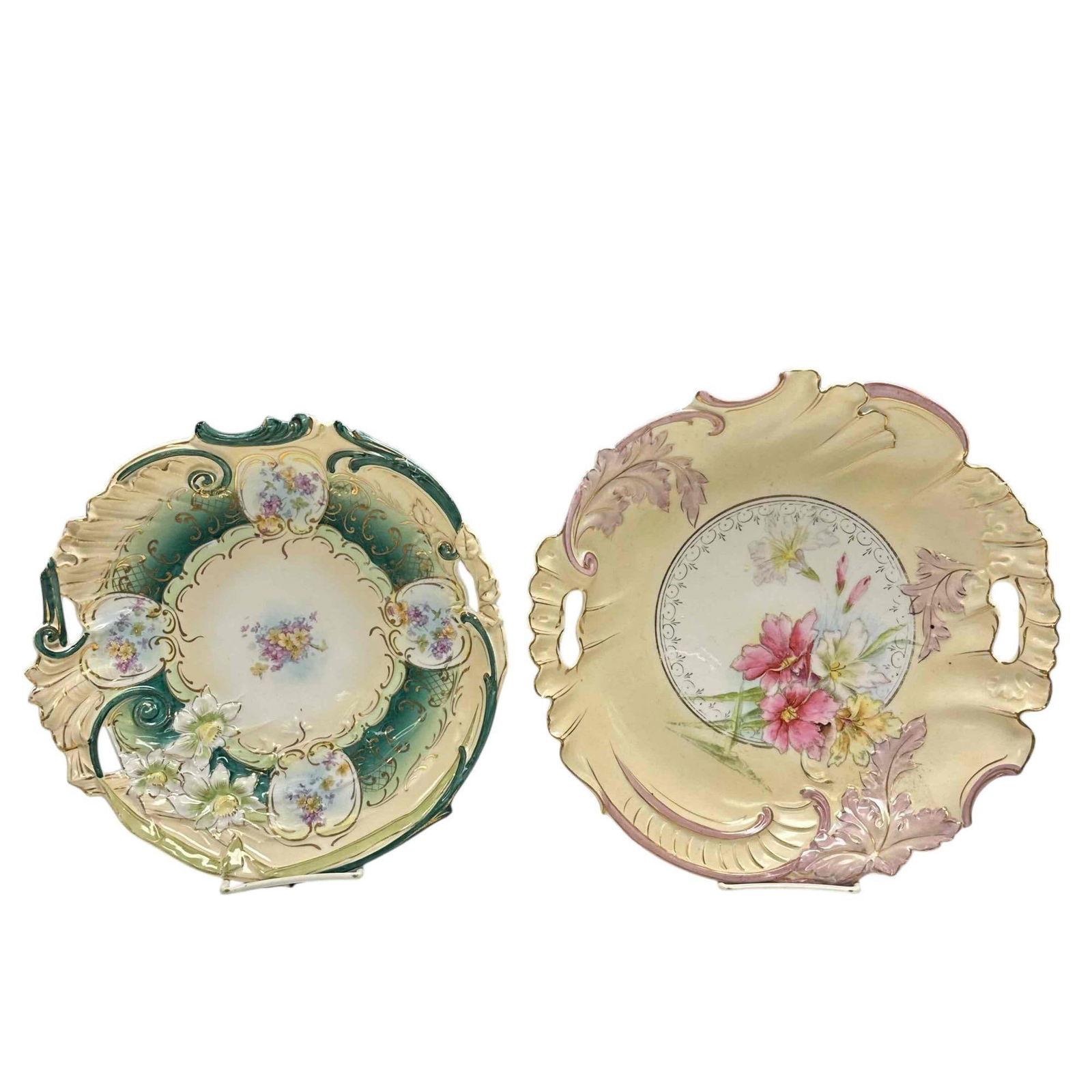 (2) RS Prussia Hand Painted Decorator Plates (1 of 13)
