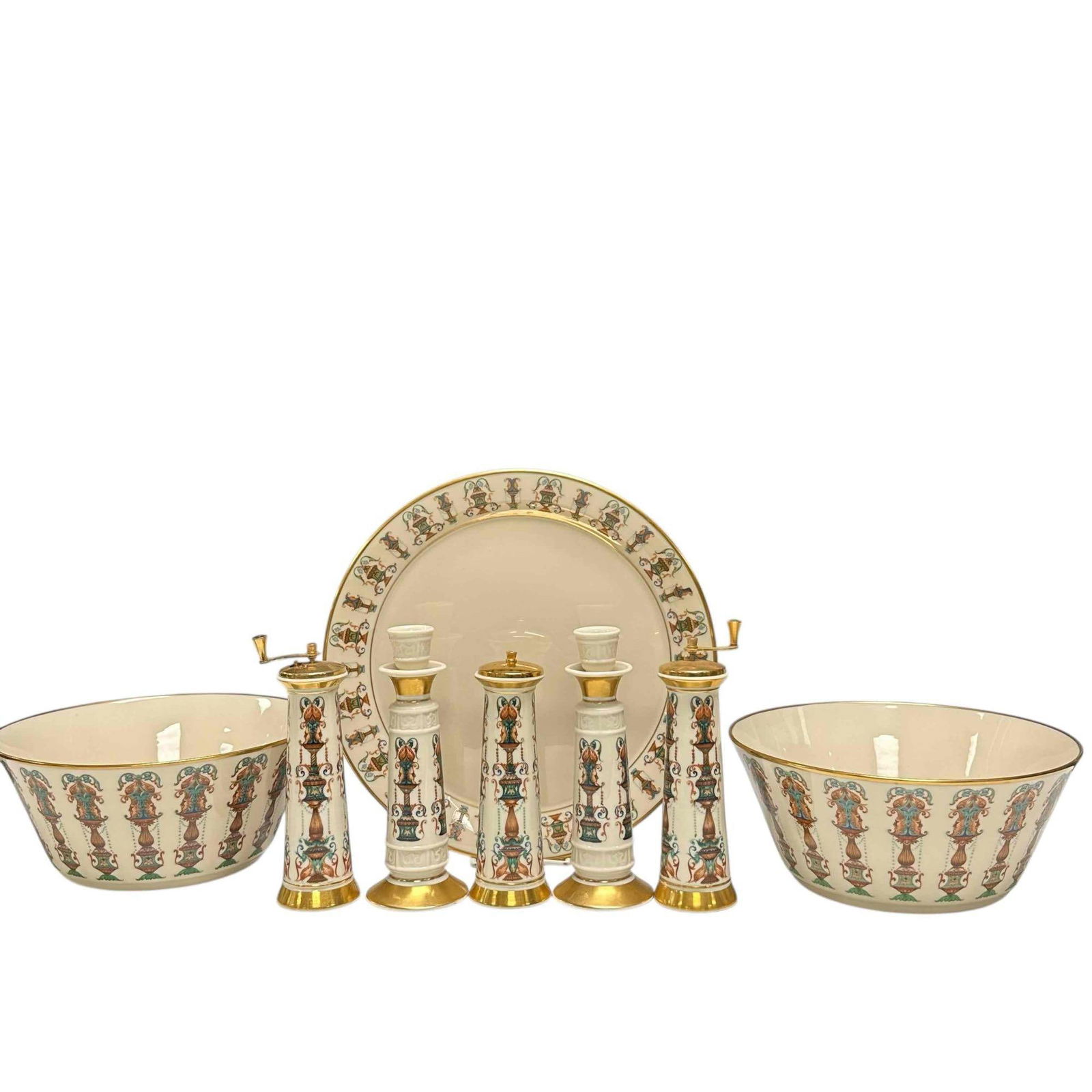 Lenox Serving Set "Lido" - 8 pcs. Large Bowls & Plate, Etc. (1 of 20)