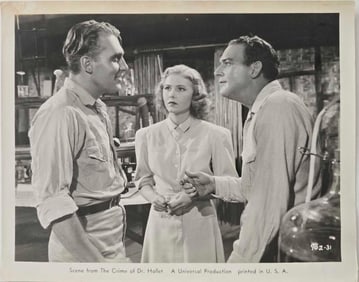The Crime of Dr. Hallet - Movie Stills