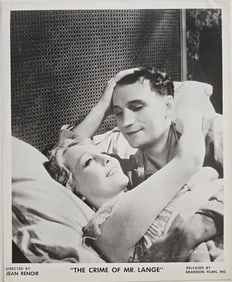 Crime of Mr. Lange - Movie Stills - Director Jean Renoir