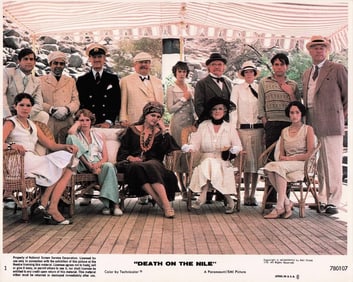 Death on the Nile - Color Set of 8 - 12 Portrait Stills