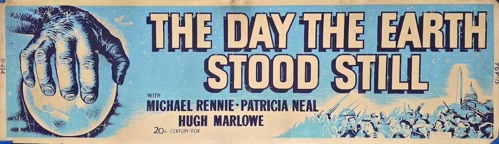 The Day the Earth Stood Still - Rolled Banner