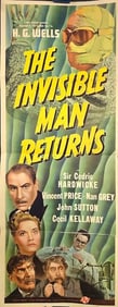 The Invisible Man Returns - Insert