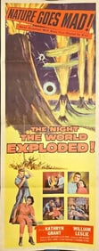 The Night the World Exploded - Insert