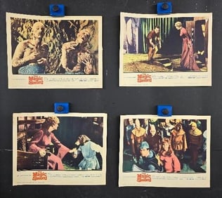 The Magic Sword - Set of 8 Lobby Cards and Insert