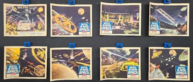 Battle in Outer Space - Lobby Card Set