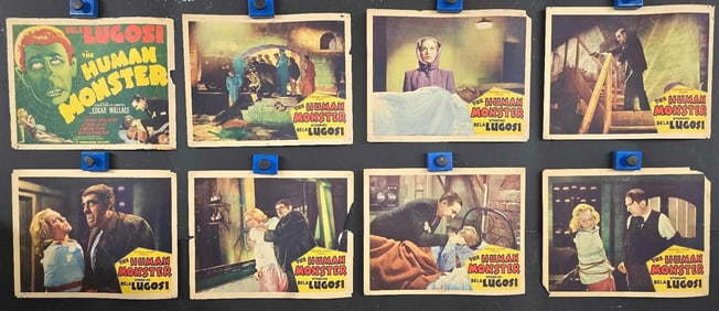 The Human Monster - Set of Lobby Cards