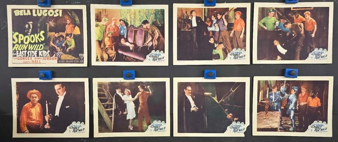 Spooks Run Wild (RR) - Lobby Card Set
