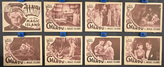 Chandu on the Magic Island (RR) - Lobby Card Set