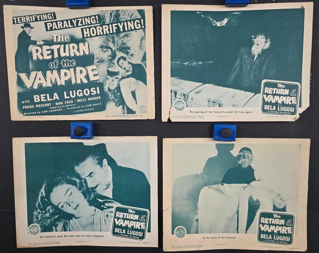 Return of the Vampire - Lobby Cards (1 of 5)