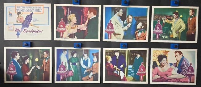 Mr. Sardonicus - Set of 8 Lobby Card