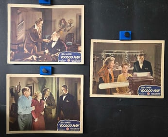 Voodoo Man - Lobby Cards