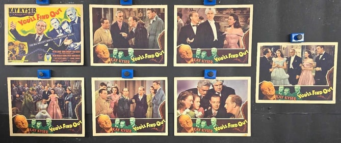 You'll Find Out - Lobby Cards