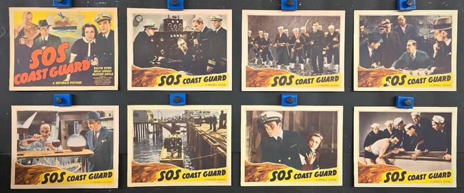 SOS Coast Guard - Set of Lobby Cards