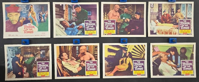 The Terror of the Tongs - Set of Lobby Cards