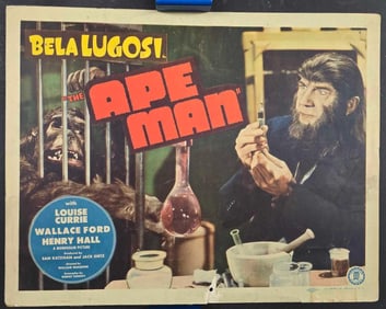 The Ape Man - Title Lobby Card