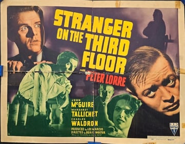 Stranger on the Third Floor - Half Sheet