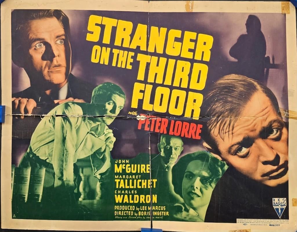 Stranger on the Third Floor - Half Sheet (1 of 1)