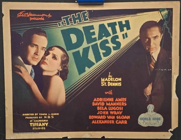 Death Kiss - Title Lobby Card