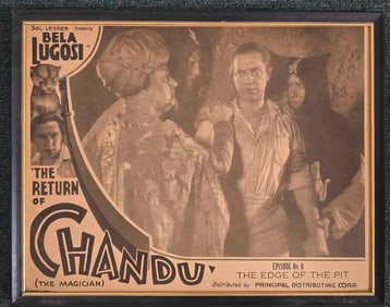 Return of Chandu - Framed Lobby Card